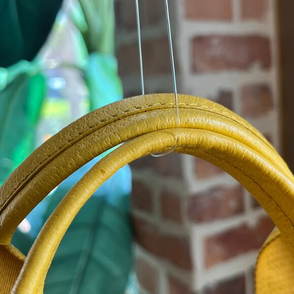 FENDI Zip Top Yellow FF Nylon Vintage Tote - Picture 15 of 16